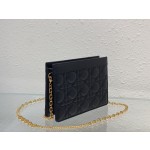 Dior slim DⅠOR CARO woc zipper clutch3102