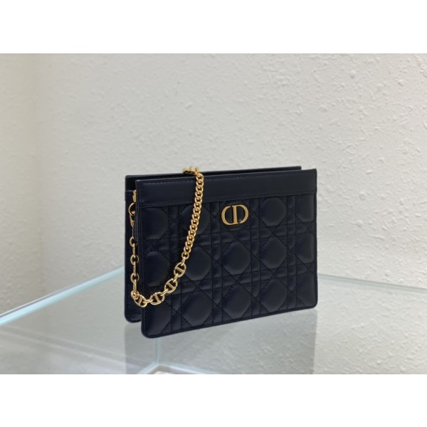 Dior slim DⅠOR CARO woc zipper clutch3102