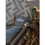 FENDI medium latest Baguette FF logo presbyopia embroidery series