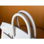 Birkin 25/30 Pearl Grey swift Leather