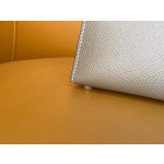 Mini Kelly 2nd generation elephant gray epsom leather