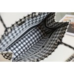 DIOR TOTE black bird check