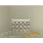 Dior slim DⅠOR CARO woc zipper clutch3102