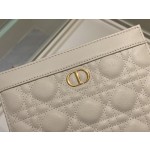 Dior slim DⅠOR CARO woc zipper clutch3102