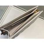 Dior slim DⅠOR CARO woc zipper clutch3102