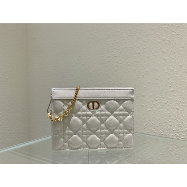 Dior slim DⅠOR CARO woc zipper clutch3102
