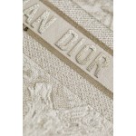 DIOR TOTE Metallic Wire Tiger