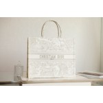 DIOR TOTE Metallic Wire Tiger