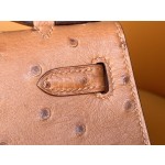 Mini Kelly Generation Evening Bag South Africa kk Ostrich Leather