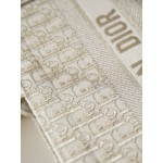 DIOR TOTE gold embroidery