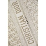 DIOR TOTE gold embroidery