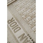 DIOR TOTE gold embroidery