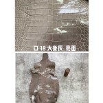 Hermès makes exclusive leather glossy American alligator:CK18 Elephant Gray