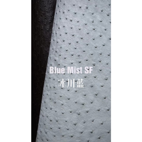 Hermes makes exclusive leather wild South African ostrich leather:8U glacier blue