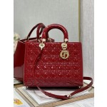 DIOR Lady's latest flip sheepskin seven compartments