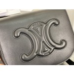 CELINE Full Leather Small Saddle Bag Model: 198263
