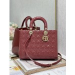 DIOR Lady's latest flip sheepskin seven compartments