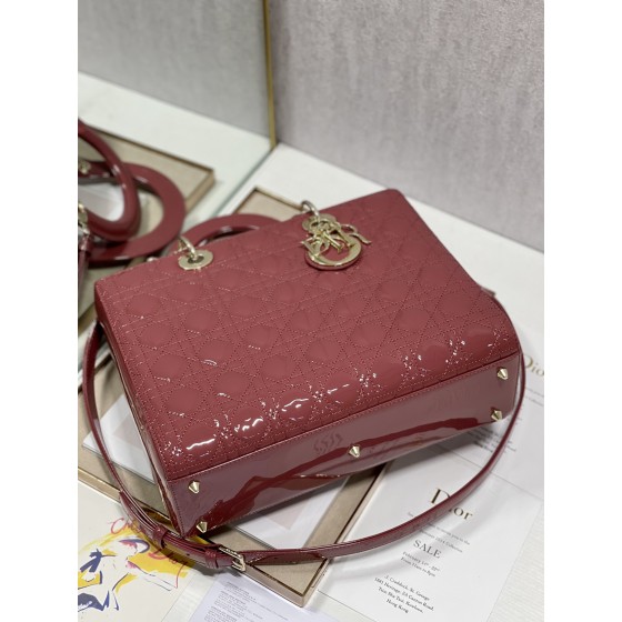 DIOR Lady's latest flip sheepskin seven compartments