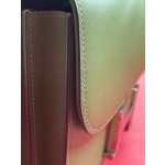 Kangkang 19 jungle green swift leather silver buckle