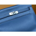 Kelly danse Prussian blue evercolor silver buckle