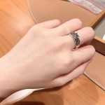 Hermes Square Diamond Ring