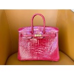 Birkin 25/30 专柜hcp 法国美洲鳄
