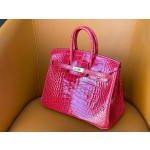 Birkin 25/30 专柜hcp 法国美洲鳄
