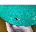 lindy26 velvet green tc leather gold buckle