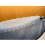 Lindy26 turtledove gray tc gold buckle