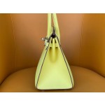 Birkin 25/30 Small chicken yellow epsom outer seam