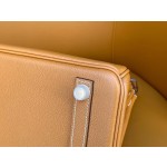 Birkin 25/30 Toffee Gold evercolor Gold buckle