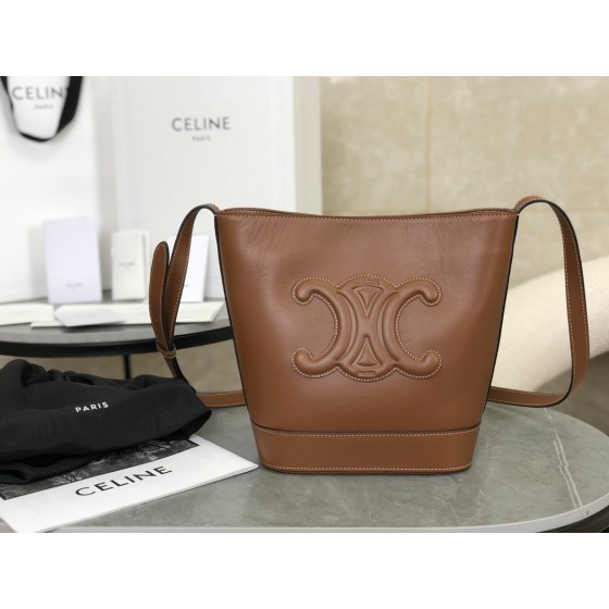 CELINE full leather small bucket model: 198243