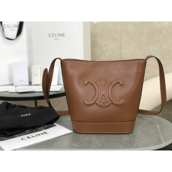 CELINE full leather small bucket model: 198243