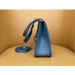 Halzan25 horseshoe wrap silver buckle pine green original TC leather