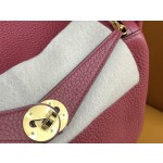 Lindy26 tc Leather Garnet Red