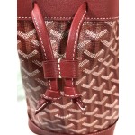 GOYARD drawstring single shoulder bucket bag W29