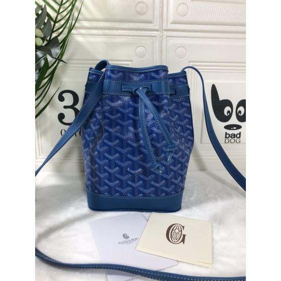 GOYARD drawstring single shoulder bucket bag W29