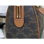 CELINE Small Boston Old Flower Black Model: 197582