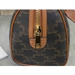 CELINE Small Boston Old Flower Black Model: 197582