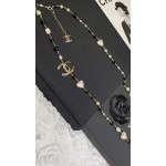 CHANEL Pearl Double C Sweater Chain