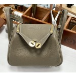 mini lindy Elephant gray original leather