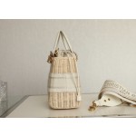 Dior Wicker Basket Bag