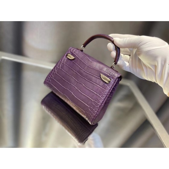 kelly doll  American crocodile top craftsmanship wax thread hand sewing