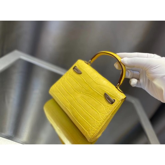 kelly doll  American crocodile top craftsmanship wax thread hand sewing