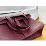halzan 25 bordeaux burgundy TC leather