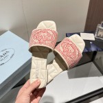 Prada leather outsole shoes