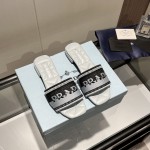 Prada leather outsole shoes