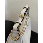 FENDI praphy underarm bag small white