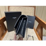 SAINT LAURENT #𝑺𝒖𝒏𝒔𝒆𝒕 𝑾𝒐𝒄#533026 original leather E.JD