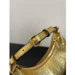 FENDI praphy underarm bag small gold